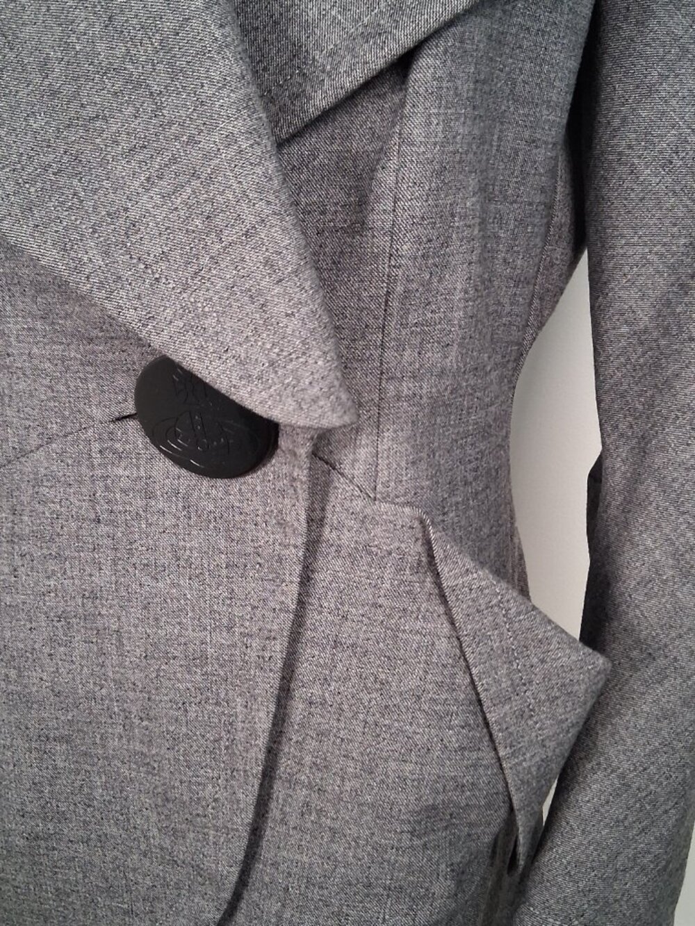 Archival Runway Vivienne Westwood Amphora Wool Jacket size UK 16 - fits US 8/10 - Picture 6 of 14